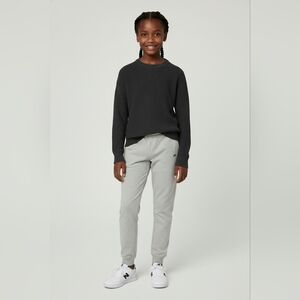 3537  New Balance Kids Gray Joggers